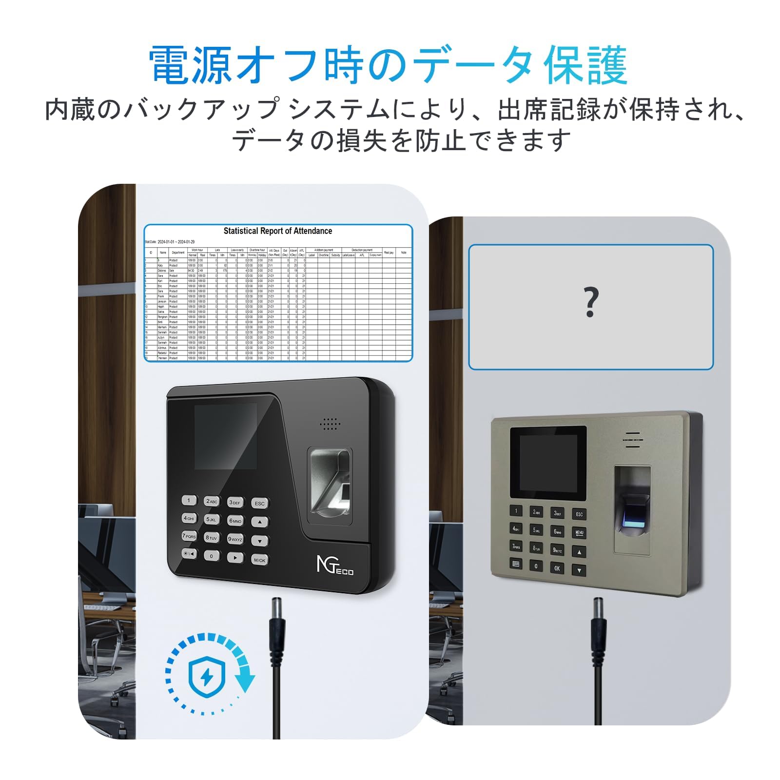 Amazon.co.jp: NGTeco: タイムレコーダー